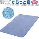 調湿シート からっと寝 ベビー 西川リビング除湿シート 敷きふとん用 ベビー 赤ちゃん用シリカゲル入り調湿シート 湿気対策 除湿マット 除湿シート1572-00007送料無料