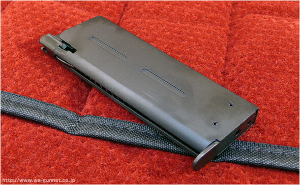 NWL 19連 コンパクトマガジン鉄バンパー ブラック〈WA-CW6〉