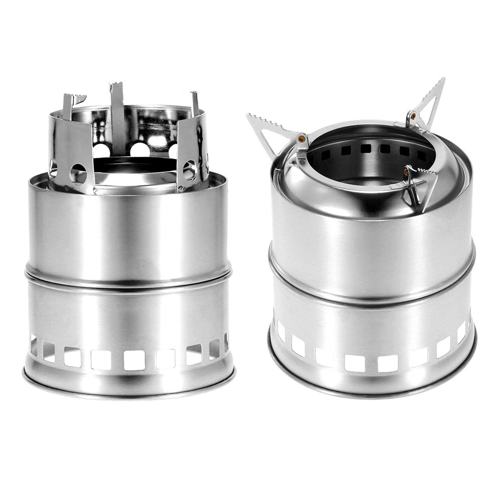 ウッドストーブ 薪ストーブ キャンプ アウトドア バーベキューコンロ 焚火台 二次燃焼 野外 軽量 コンパクト ステンレス クッキング ピクニック ◇MC-JD-A通販格安セール情報 楽天 通販