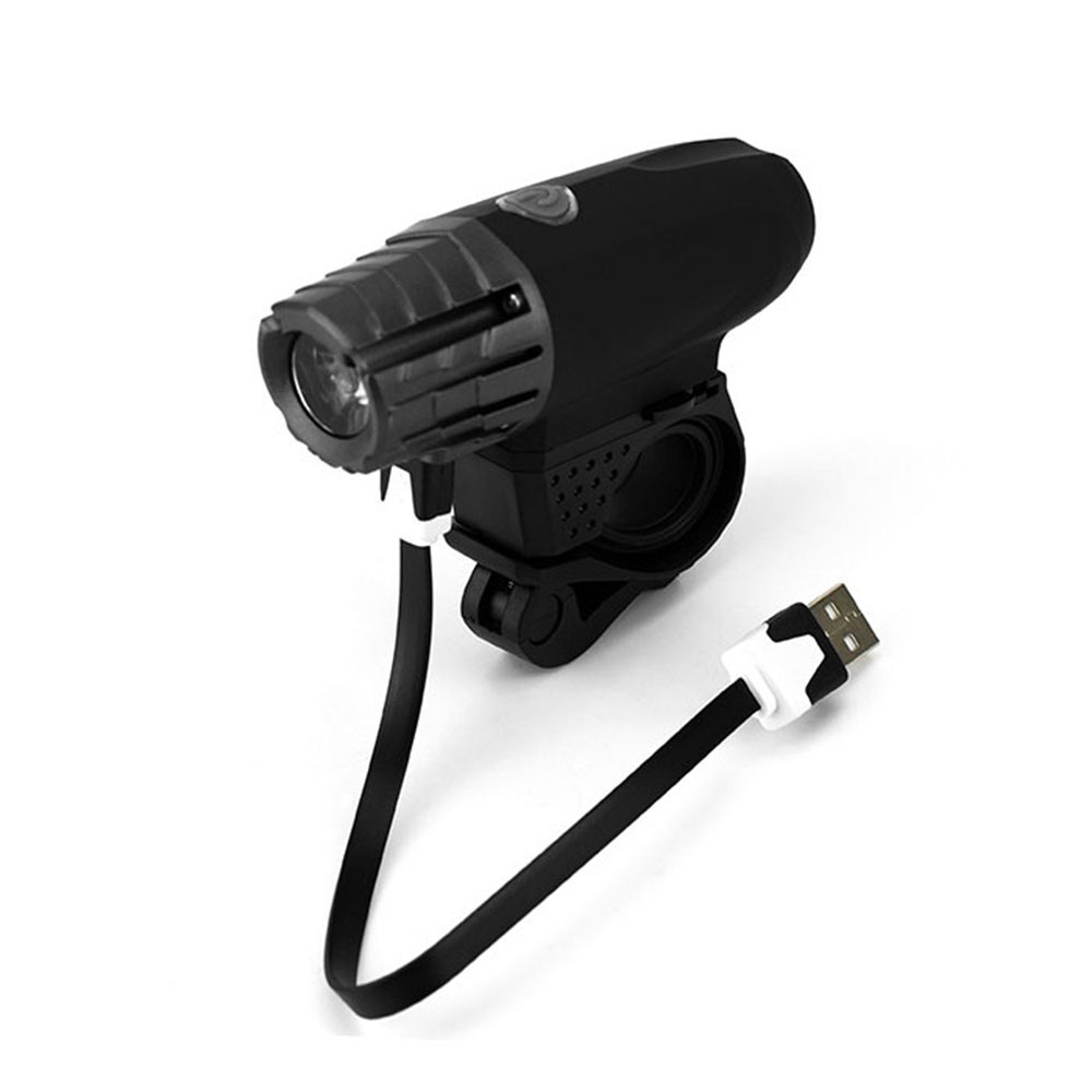 自転車用 USB充電式 ヘッドライト 懐中電灯 ツーリング LEDライト 前照灯 高輝度 フロントライト マウンテンバイク ロードバイク クロスバイク ◇HB-8801【定形外郵便】