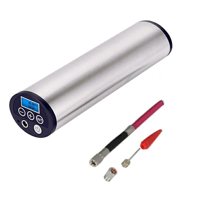 充電式 電動エアーポンプ 小型 空気入れ 携帯型 米式 仏式 英式 バルブ対応 自転車 車 ロードバイク マウンテンバイク 浮き輪 ボール ◇AP-101C3