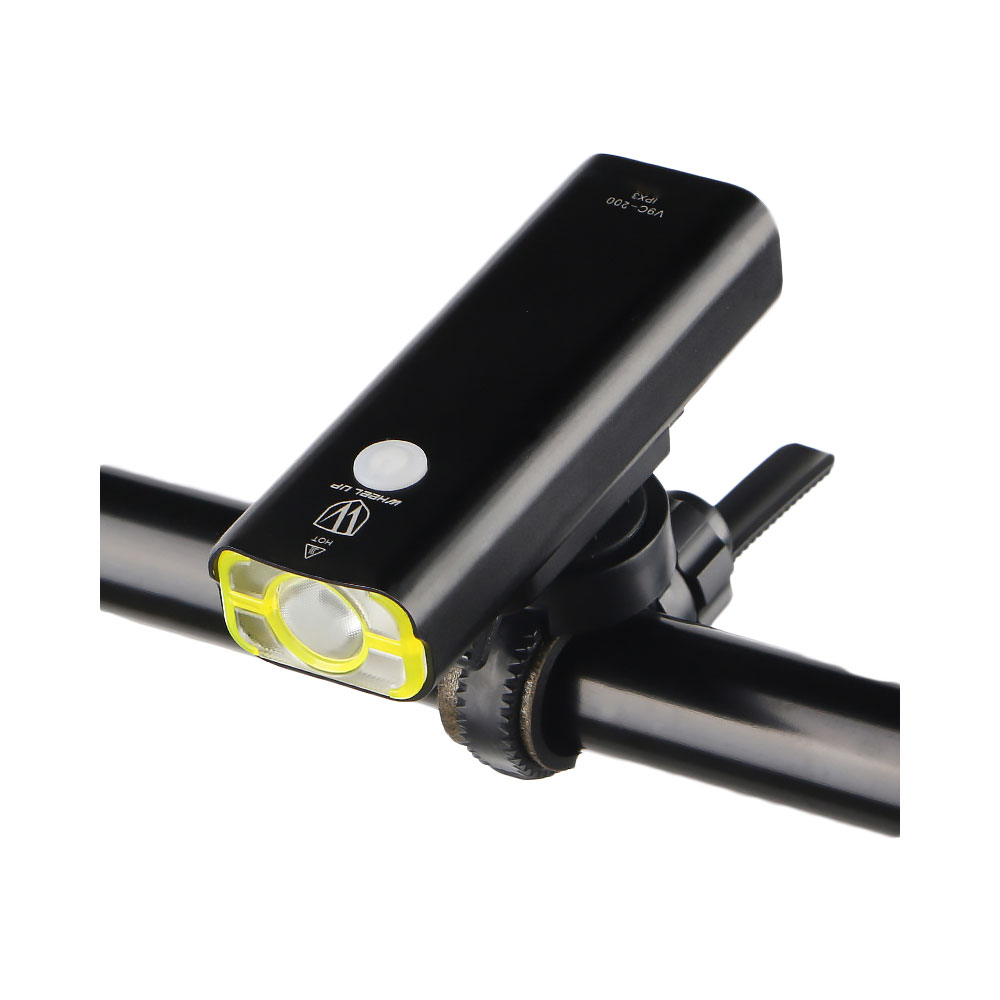 wheelup LED 自転車用ライト 400ルーメン サイクル ヘッドライト 懐中電灯 USB充電式 防水 IPX3 点灯5モード 高照度 ロードバイク 登山 【並行輸入品】 ◇V9C400【定形外郵便】