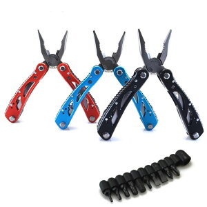 マルチツール ドライバー ナイフ ペンチ 栓抜き やすり 11種類 の ビット【メール便】◇MPA12通販格安セール情報 楽天 通販