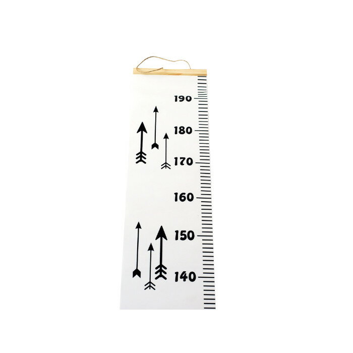 布製身長計 成長記録 記念 ヨーロッパー風 プレゼント 壁掛け 目盛 インテリア 船 三角 矢印 メ ...