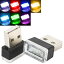2個セット イルミネーション USB ポート カバー イルミ USB ライト 保護 車用 車載 車内 ランプ LED 照..