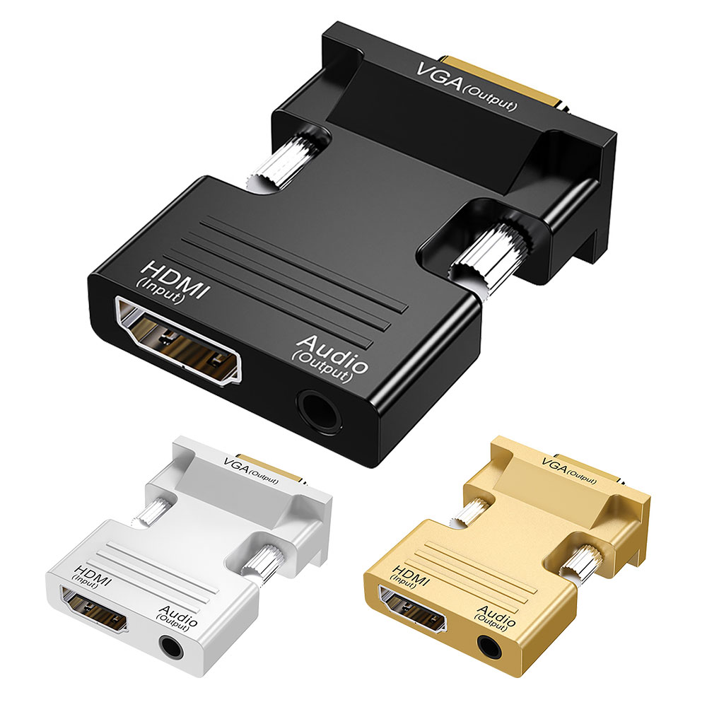 HDMI to VGA ǥ Ѵץ б 3.5mm֥դ Ÿ D-Sub15ԥ ³  ͭ HW2213ڥ᡼ء