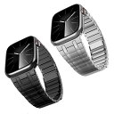 アップルウォッチ バンド Apple Watch バンド Series10 メンズ アップルウォッチ9 10 磁力吸着 マグネット 時計 ベルト シンプル ビジ...