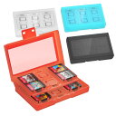 Switch2 / Switch 用 カードケース 24枚収納 スイッチ2 スイッチ ゲームカード ソフト 収納ケース 半透明 クリア ◇TNS-3198【メー...