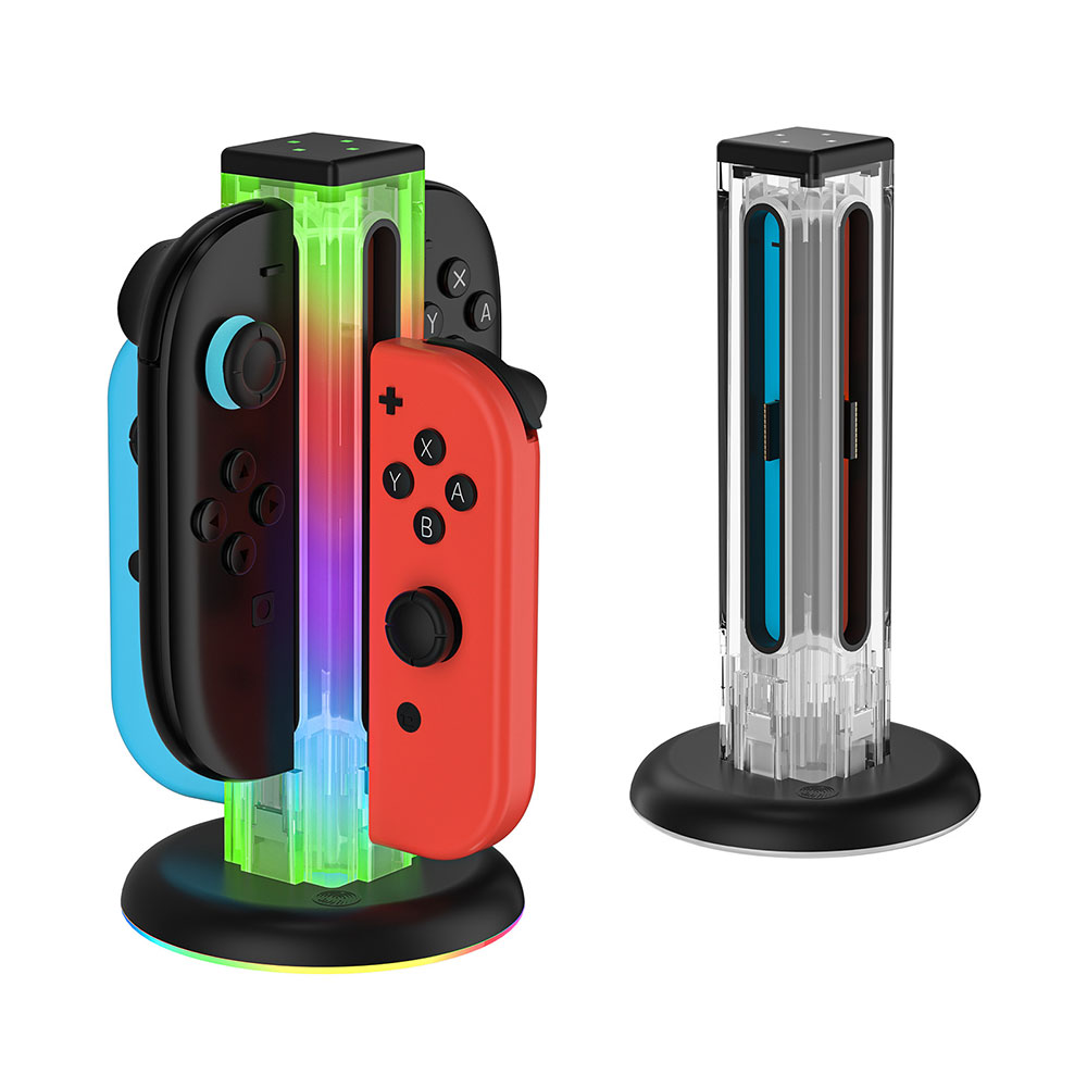 Joy-Con2 Joy-Con 両対応 充電スタンド Switch2 スイッチ2 Switch アクセサリー 充電 周辺機器 ジョイコン2 ジョイコン 充電器 コントローラー 4台 同時充電 ◇JYS-NS2318
