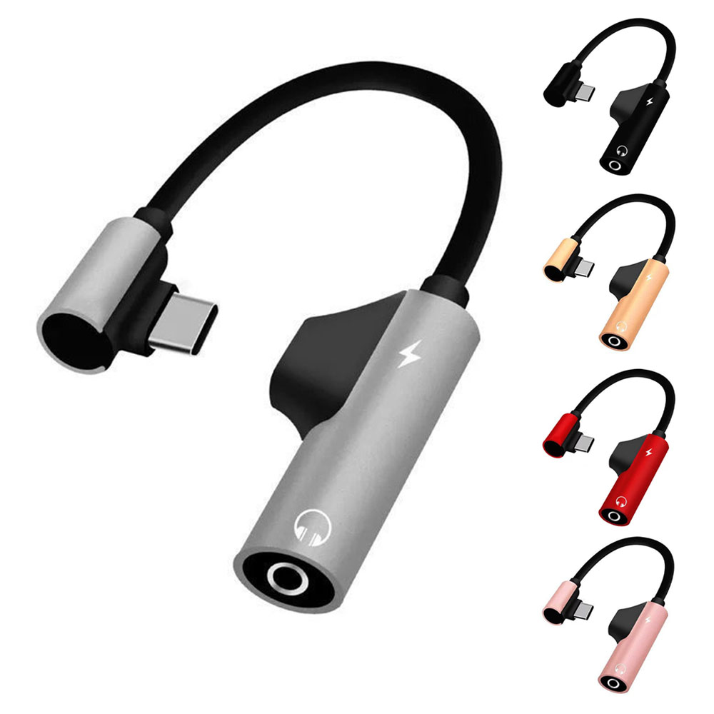 Type-C接続 オーディオ変換アダプター DAC非搭載 イヤホン変換アダプター 充電しながら 音楽再生 3.5mmオーディオジャック 変換コネクタ 変換ケーブル ◇TC-J01【メール便】