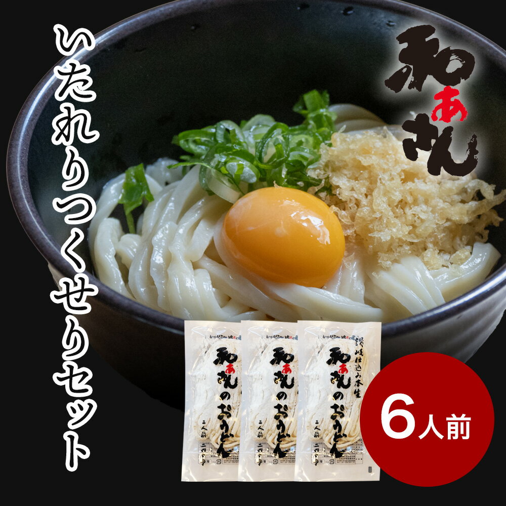 6人前 【本生うどん★3種【のおだし