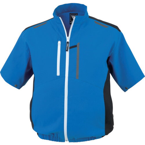 XEBEC 空調服制電半袖ブルゾンXE98027-40-SS ブルー XEBEC 空調服制電半袖ブルゾンXE98027-40-SS ブルー