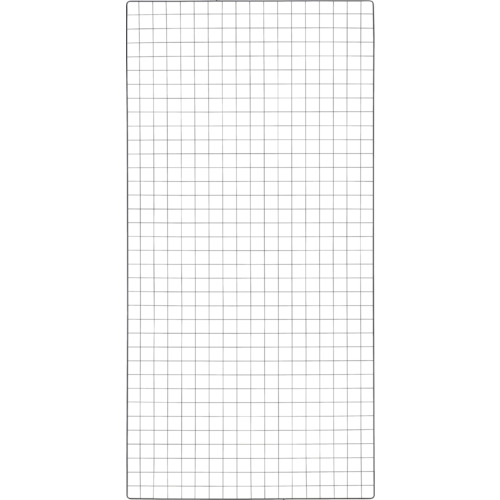 TRUSCO 棚用ディスプレイネット 金具付 900X1800 黒