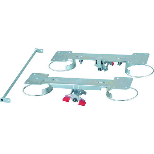 TRUSCO 樹脂台車 グランカート用リング式 自在4輪ストッパー