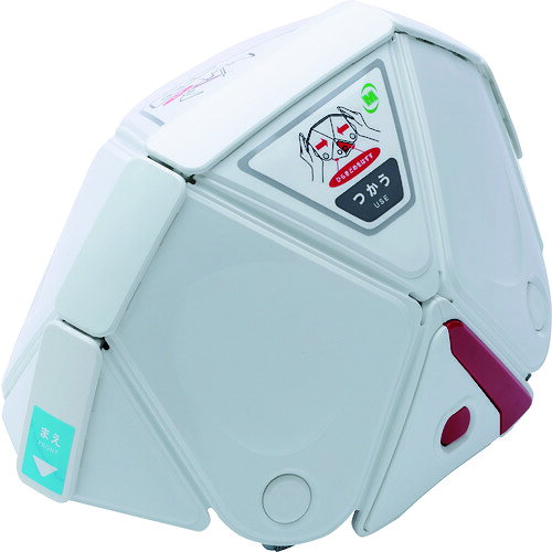 ミドリ安全 子ども用 防災用折りたたみヘルメット フラットメットキッズ TSC-10K ...