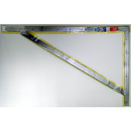 和TOOL 和多屋のシンワ 筋交付大金目盛付ステン1m×60cm｜アングル3