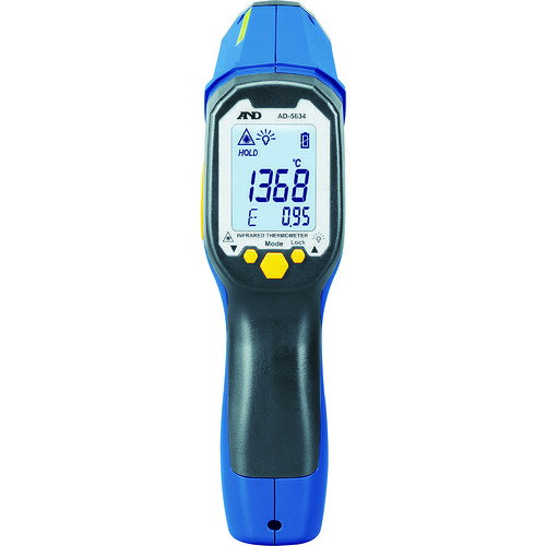 和TOOL 和多屋のA＆D レーザーマーカー付き赤外線放射温度計 AD-5634｜アングル2