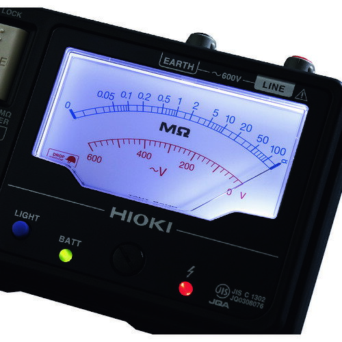 HIOKI アナログ絶縁抵抗計（単レンジ） IR4011-11
