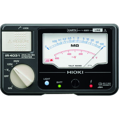 HIOKI アナログ絶縁抵抗計（3レンジ） IR4031-11