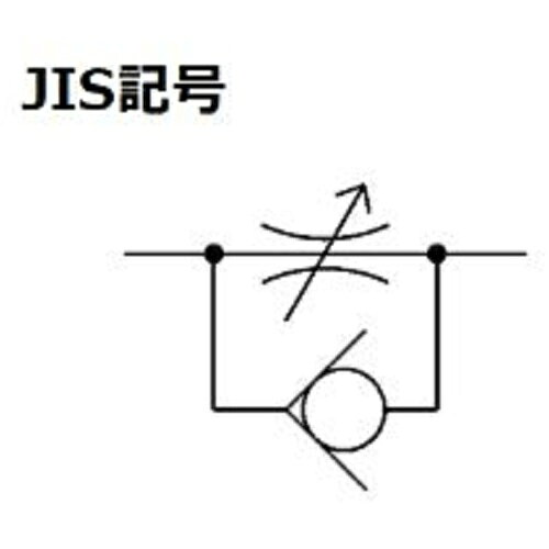CKD ダイヤル付スピードコントローラ インラインタイプ