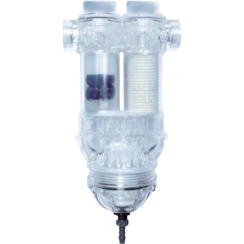 ★特徴★ 約95%以上の水滴・油滴を除去します。 ★用途★ 半導体、精密計測器、制御盤内エアブロー、食品、薬品、医療機器、電子機器製造。 ★商品スペック★ 仕様・規格 ろ過精度(μm)：3 処理空気流量(［［M3］］/min)：750 接続口径：Rp1/2インチ 幅(mm)：148 奥行(mm)：121 高さ(mm)：295 流体温度(℃)：5〜40 適合機種：SPG-107A-AB・SP-107A-AB-3 交換エレメント：第1サイクロン 仕様・規格2 流体温度：3〜40℃ セット内容・付属品 ブラケット、ブラケット用タッピングねじ、ホース口金、ホース、プッシュピン 入数 1個 質量・質量単位 15g 製造国 日本 品番 SP-107-1F JANコード 4580114134489 メーカー名 （株）前田シェルサービス