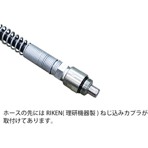 和TOOL 和多屋のイーグル アルミ製単動油圧ポンプ＋ホースセット｜アングル3