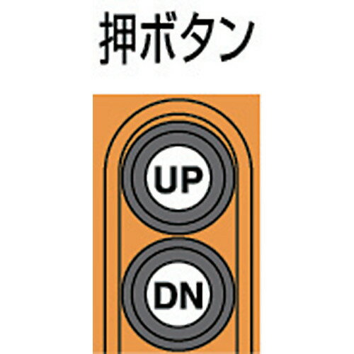 象印 ベータ型小型電気チェンブロック 定格荷重125KG 揚程6M （βS-012 6m）