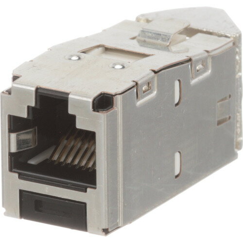 Rakuten - PANDUIT カテゴリ6A 左右45度アングル シールド付きモジュラージャック 黒 CJSLR6X88TGY