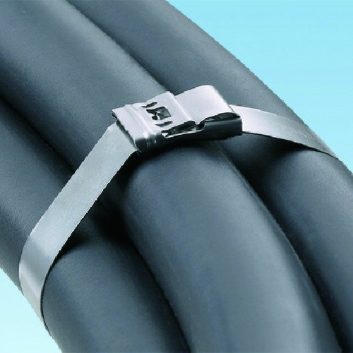 PANDUIT MS（バックルロック式）長尺ステンレススチールバンド SUS304 幅：12.7mm ...