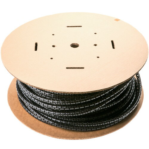 樂天商城 - PANDUIT 電線保護チューブ スリット型スパイラル パンラップ 束線径18.3Φmm 30m巻き 黒 PW75F-C20