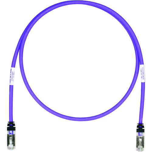 Rakuten - PANDUIT CAT6A／CAT6 シールドパッチコード 4m 紫 STP6X4MVL