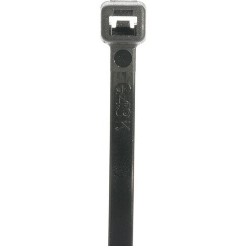 樂天商城 - ストロングホールド 耐候性ナイロン結束バンド 黒 長さ370mm 幅4.8mm 100本入り S15-50-C0