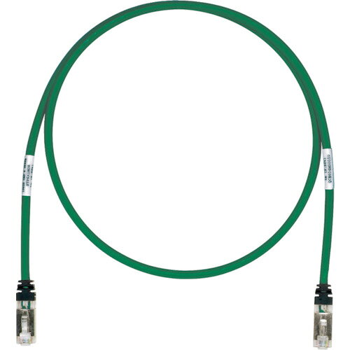 樂天商城 - PANDUIT CAT6A／CAT6 シールドパッチコード 40m 緑 STP6X40MGR