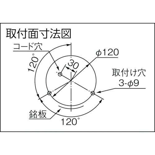 和TOOL 和多屋のPATLITE 中型LEDフラッシュ表示灯 色：黄｜アングル3