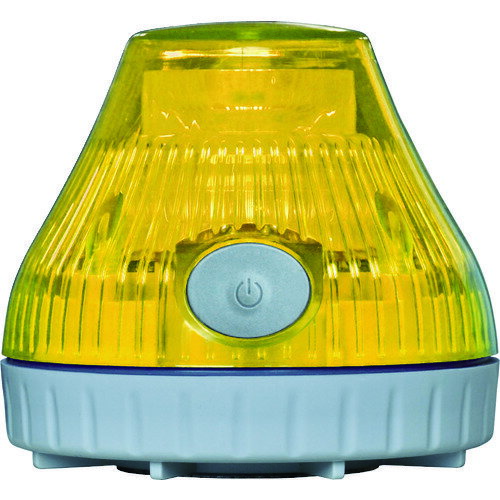 NIKKEI ニコPOT VL08B型 LED回転灯 80パイ 黄