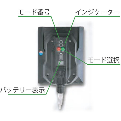 アスコ とらSUN ソーラー式LED標識トラロープ 20m
