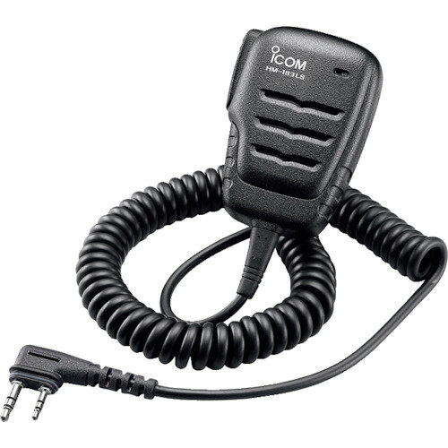 ★商品スペック★ 仕様・規格 品名：マイクロホン 適合機種：IC-DPR4 PLUS 仕様・規格2 コネクター：2ピンスリムL型コネクター IP67（本体装着時） ケーブル長：500mm(カールした最短状態) 入数 1台 質量・質量単位 150g 製造国 日本 品番 HM-183LS JANコード 4909723134473 メーカー名 アイコム（株）