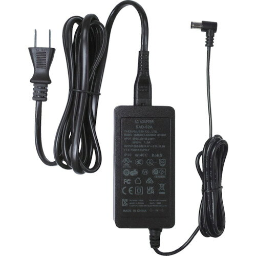 ★特徴★ 充電用ACアダプターです。 ★商品スペック★ 仕様・規格 品名：連結型充電器用ACアダプター 適合機種：EXR100A、SBH-46、SBH-47、SBH-40、SBH-26、SBH-21 奥行(mm)：49.9 高さ(mm)：34.5 色：黒 幅(mm)：99.4 入数 1個 質量・質量単位 350g 製造国 中国 品番 SAD-52A JANコード 4909959178951 メーカー名 八重洲無線（株）