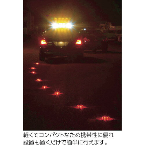 PF 電池式高耐久LED警告灯 パワーフレア 緑