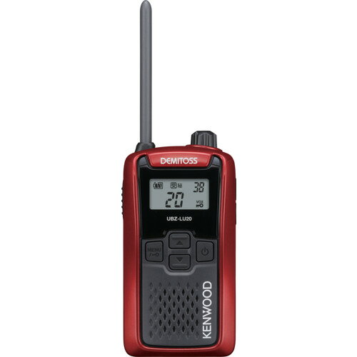 KENWOOD 特定小電力トランシーバー（交互通話） DEMITOSS レッド