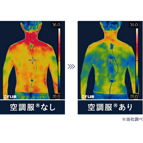 GOLDWIN 空調服［［R上］］ アウターベスト ネイビー 4L