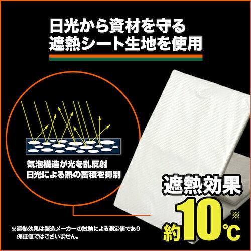 TRUSCO スーパー遮熱パレットカバー1500X1500XH1300