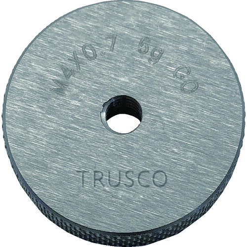 TRUSCO ねじ用リングゲージ 通り 6g M2×0.4