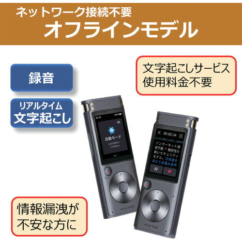 iFLYTEK AI ライティングレコーダー VOITER SR302 Pro