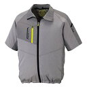 アイトス 空調服用半袖ジャケット(空調服TM) 杢グレー L