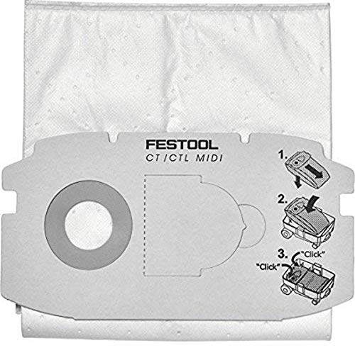 FESTOOL セルフクリ?ン集塵フィルターバッグ CT MIDI (5枚入)(498411) FESTOOL セルフクリ?ン集塵フィルターバッグ CT MIDI (5枚入)(498411)