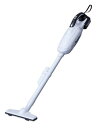 マキタ 充電式クリーナ 18V 紙パック式 ワンタッチスイッチ ホワイト (本体・バッテリ・充電器付)