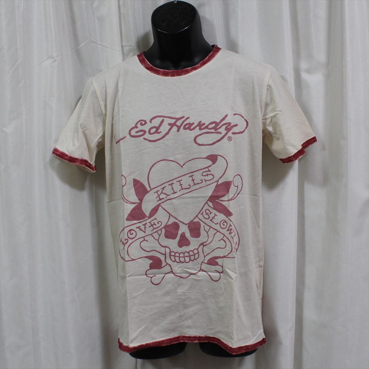 エドハーディー ed hardy メンズ半袖Tシャツ ラブキル サーフ M02SPR052 新品 LOVE KILLS SLOWLY