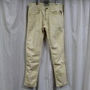 リプレイ ジーンズ メンズ リプレイ REPLAY メンズカラーパンツ ジーンズ デニムパンツ SLIM イエロー 新品 REPLAY BLUE JEANS anbass slim jeans