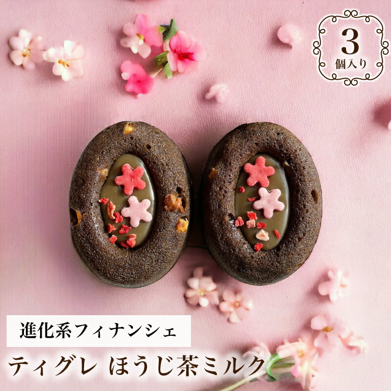 送料無料【 ほうじ茶 ティグレ 3個入り 】 進化系 ほうじ茶 スイーツ かわいい 焼き菓子 フィナンシェ チョコレート プレゼント お礼 誕生日 おしゃれ 洋菓子 手土産 贈り物 出産 結婚 お土産 お祝い 内祝い 春 ギフト 個包装 卒業祝い 入学祝い 父の日